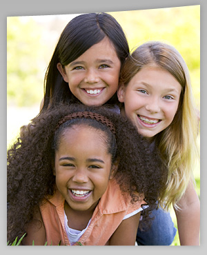 photo of three girls