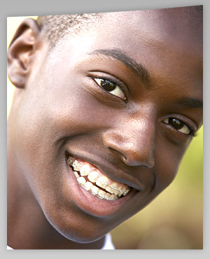 photo of boy with braces